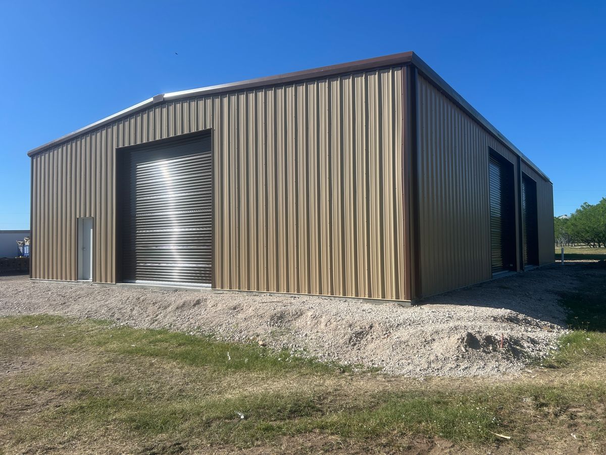 Pre-Engineered Metal Buildings for 292 Construction LLC in Gonzales County, TX