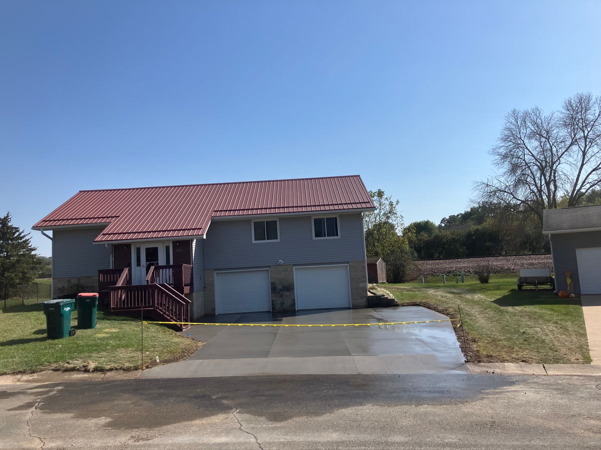 Concrete for Anderson Concrete Construction in Olmsted County, MN
