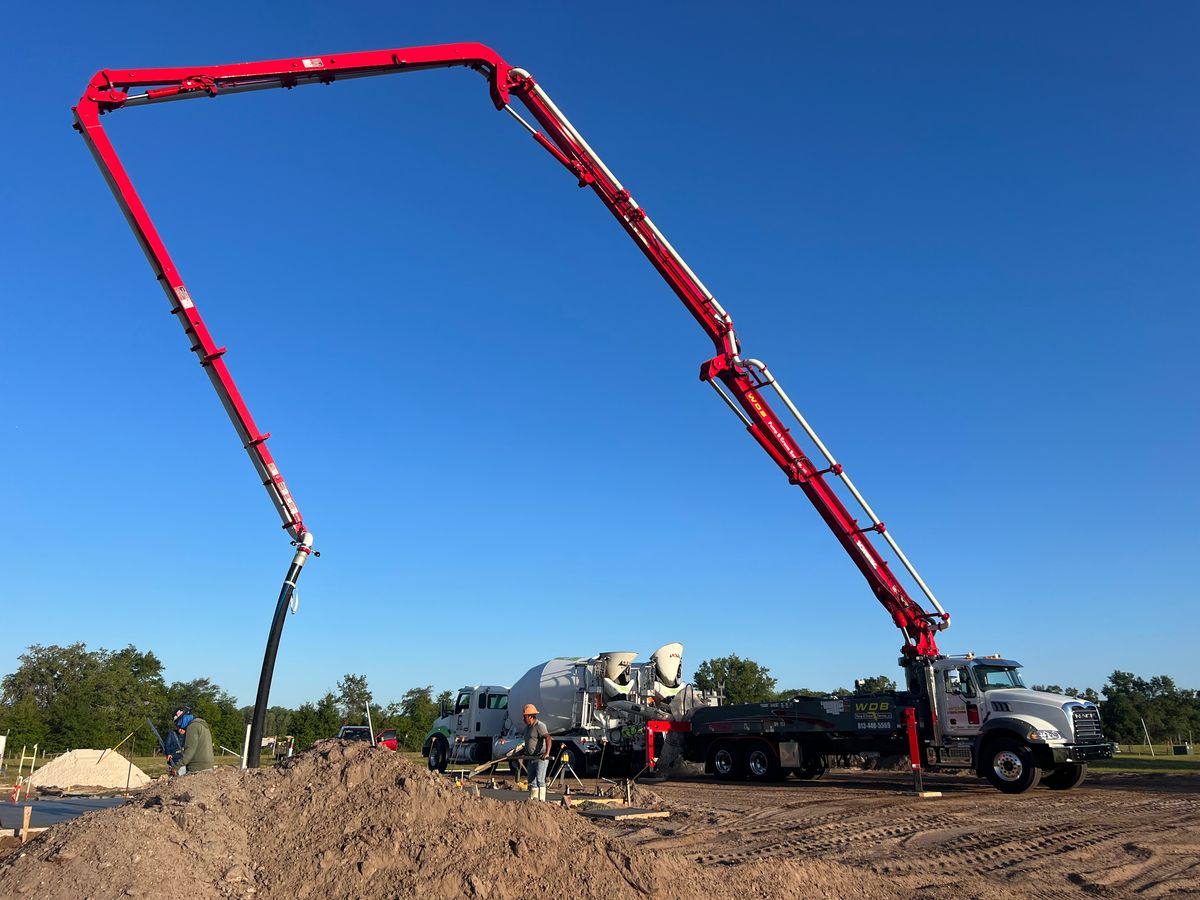 Boom Pump Dispatch for Aleman Construction Services in Tampa,  FL