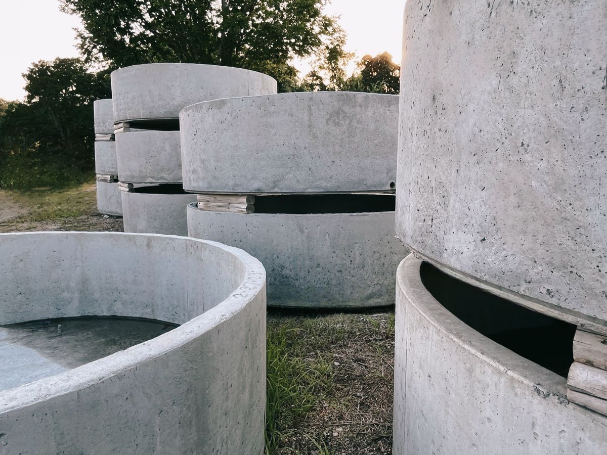 Concrete Water Troughs for MannaS Precast Concrete LLC in Bay City, TX