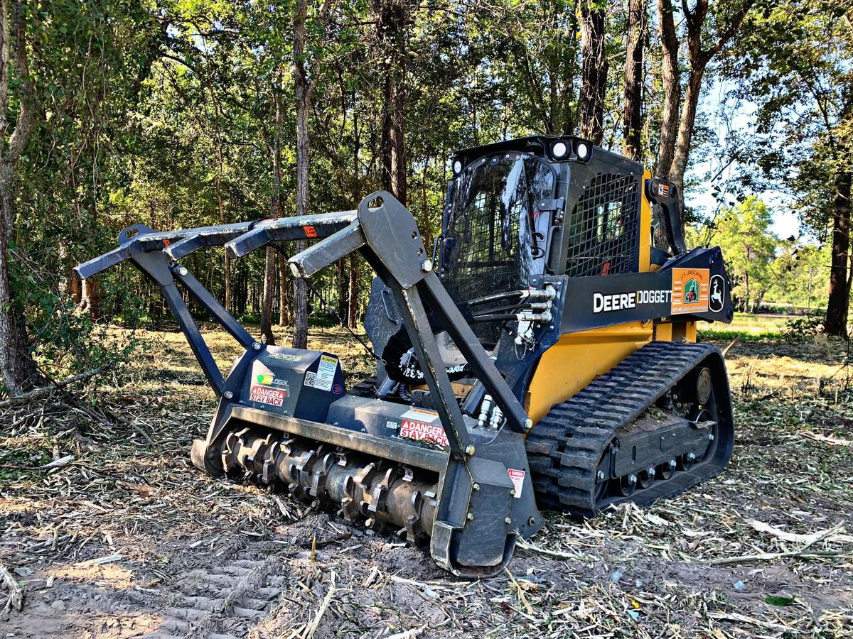 Mulching/ Underbrushing for JT’s Landscaping in Tyler County, TX