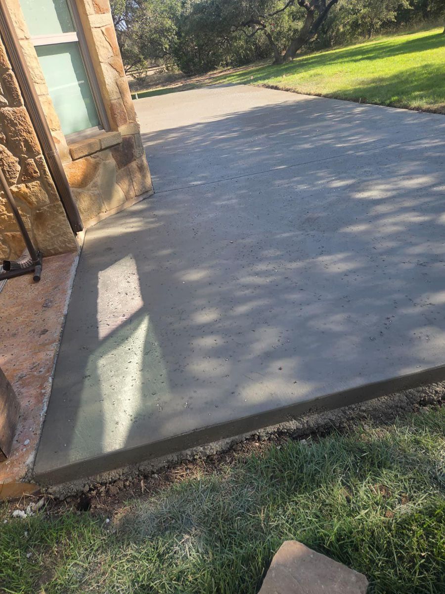 Sidewalk Installation for BMX Concrete in Bastrop, TX