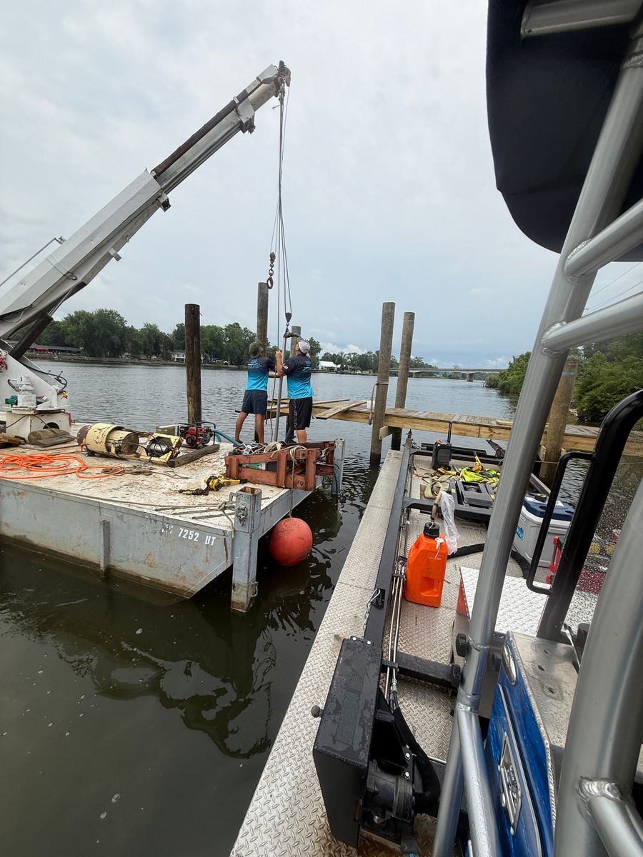 Sea Walls and Permanent Docks for Wagner's Lift & Dock Shop LLC in Watervliet, MI
