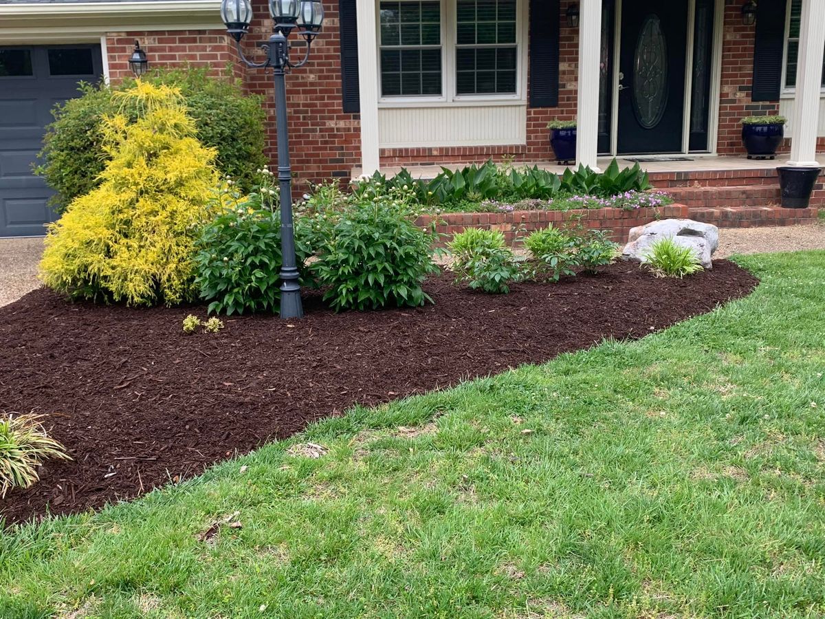 Mulch Installation for Three Brothers Lawn & Landscaping LLC in Yorktown, VA