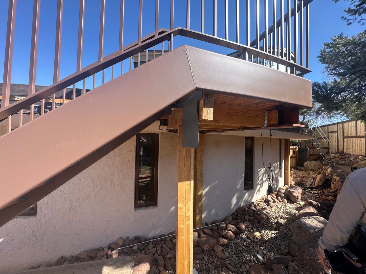 Decks and Railings for D & D Builders in Boulder, CO