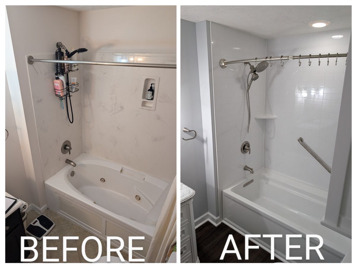Full Bathroom Remodel for Brick City Bath in Sanford, NC