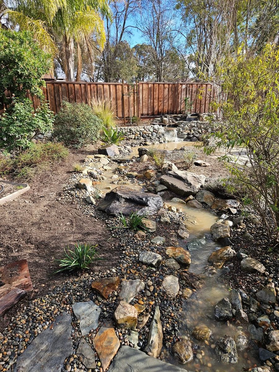 Water Features and Ponds for Martin Stanko Landscape Construction in Livermore, CA