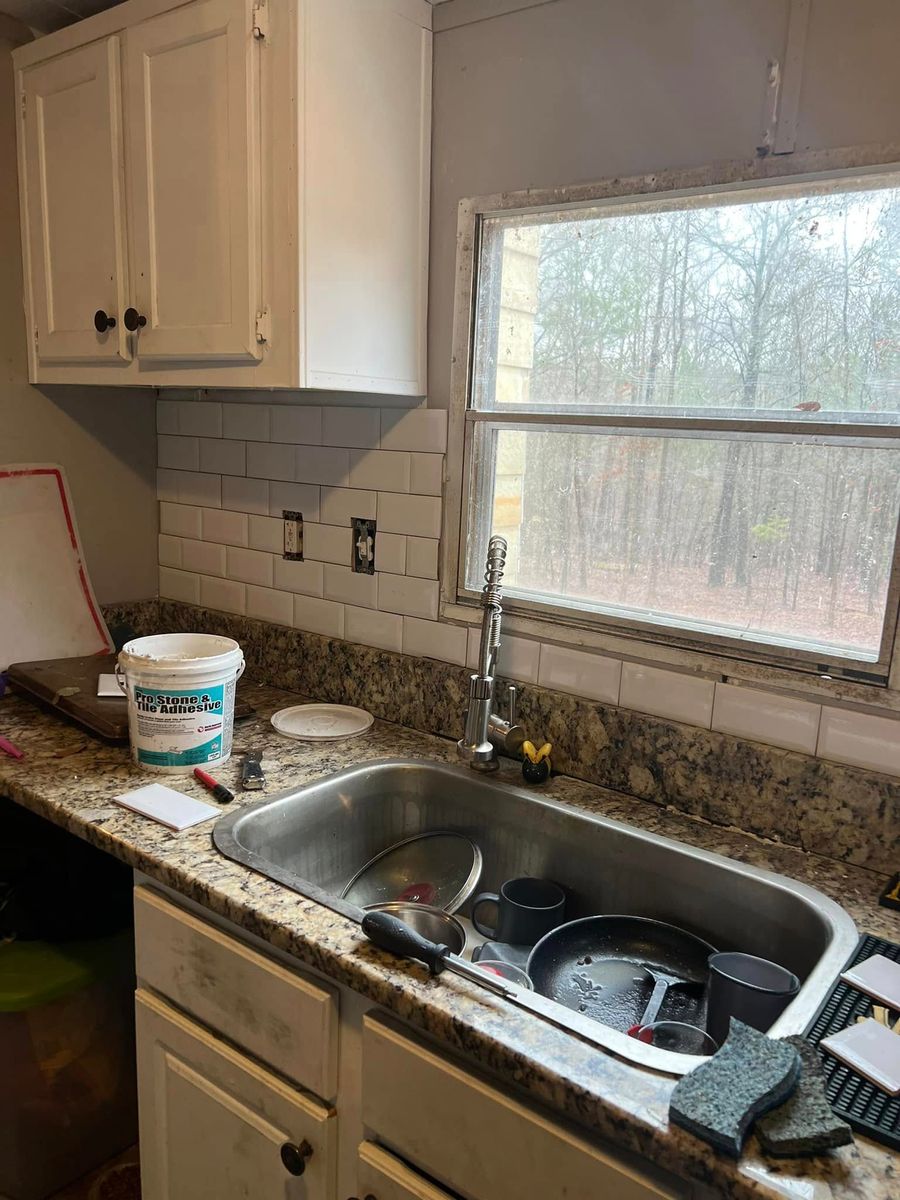 Kitchen Renovation for Manahan Painting and Home Services in Gwinnett County, GA