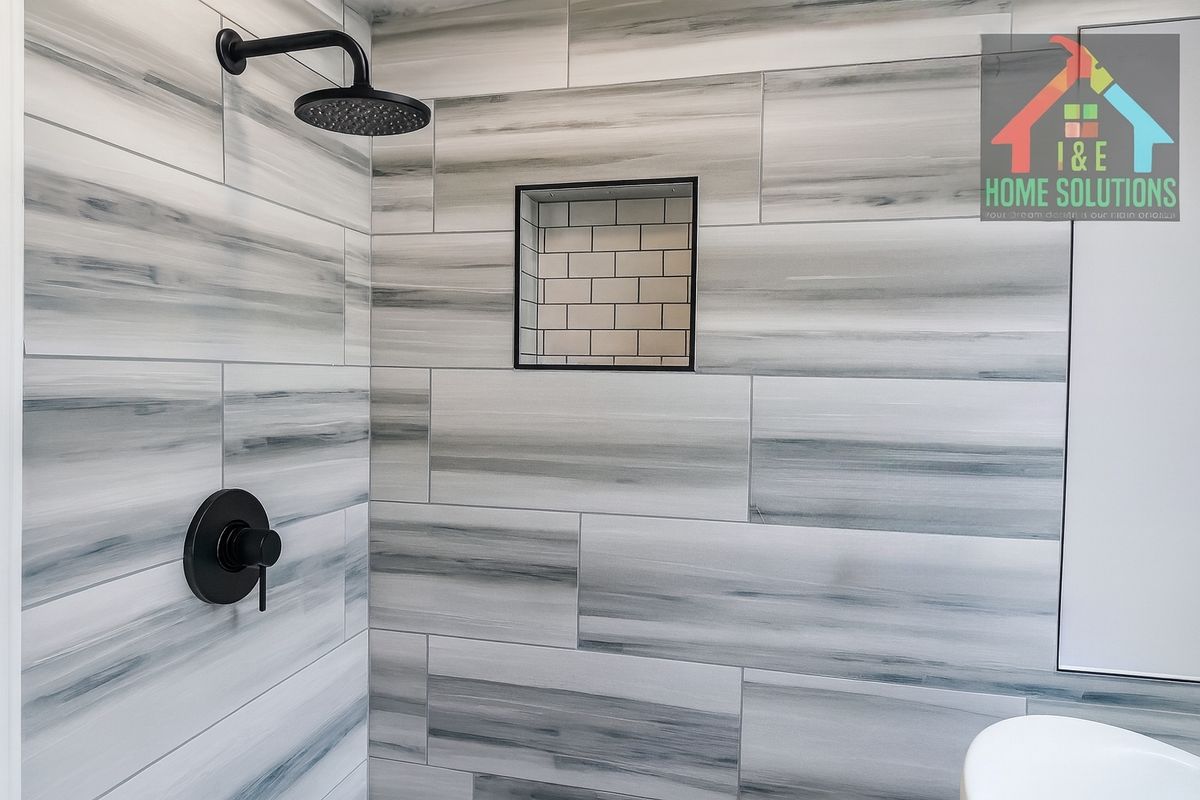 Tiling for I&E Home Solutions in Northglenn, CO