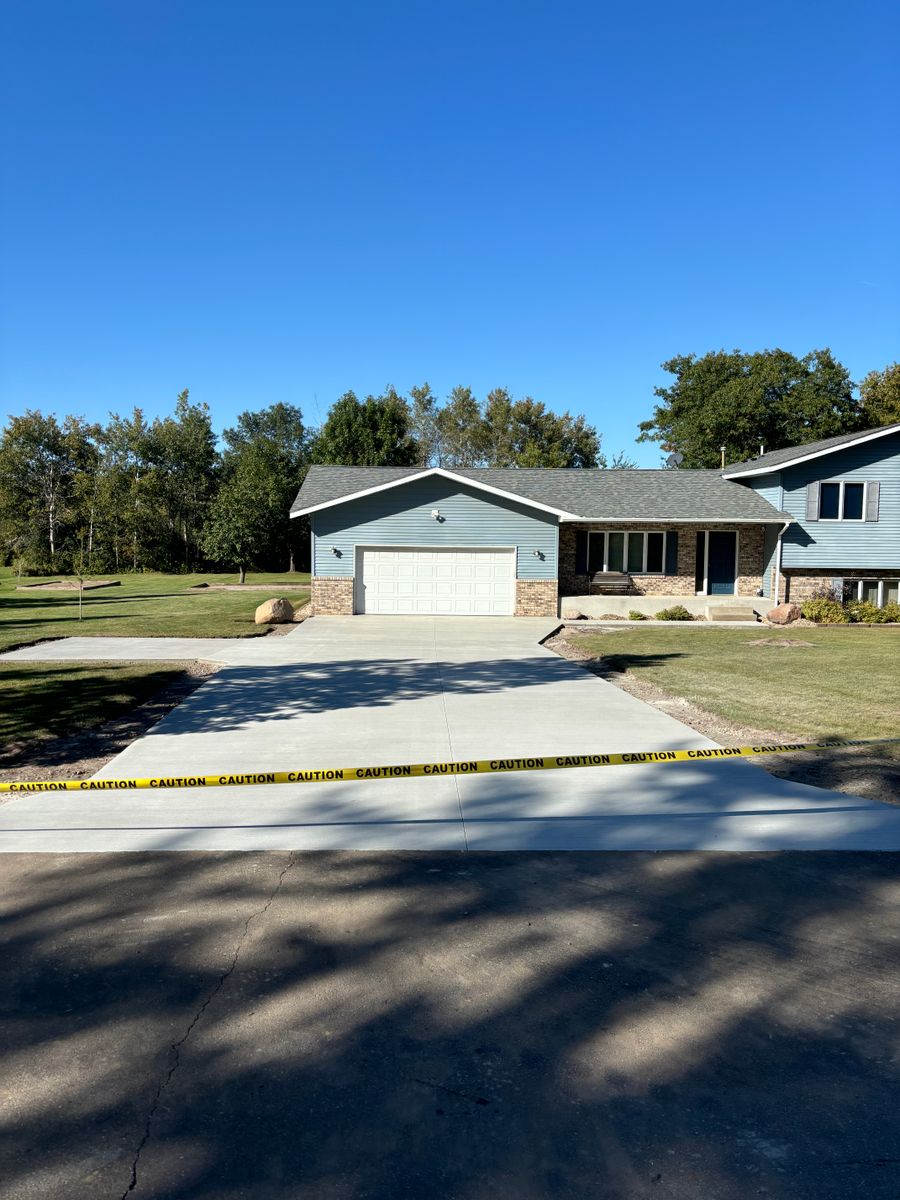 Concrete Slab Construction for Karasch Concrete & Masonry in Sartell, MN