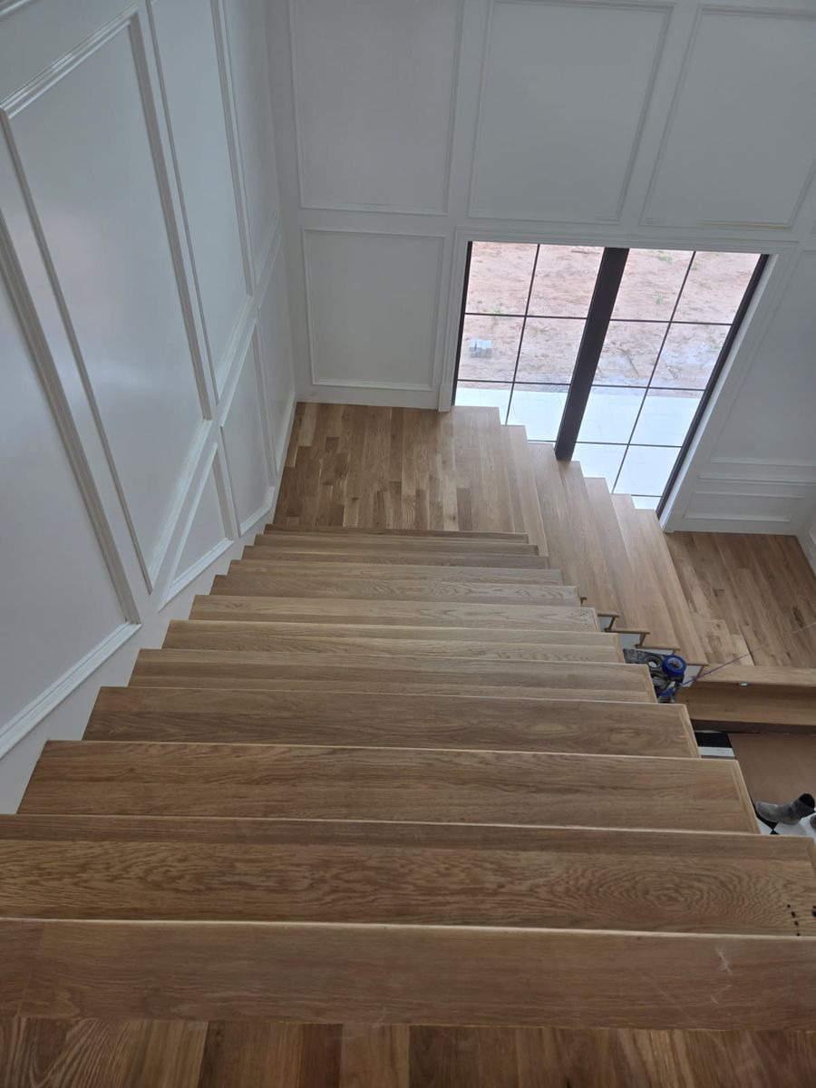 Staircase Installation for Tony Flooring Designs in McKinney, TX