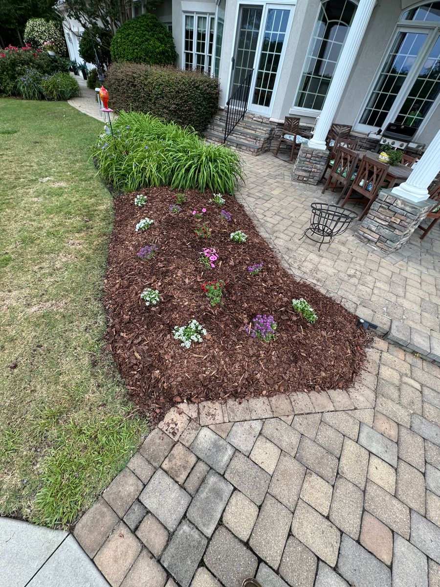 Patio Design & Construction for Thin Green Line Landscaping & More in Laurens, SC