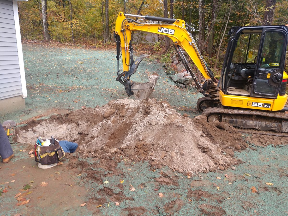 Residential & Commercial Excavation for MJS Excavating in Hardwick, MA