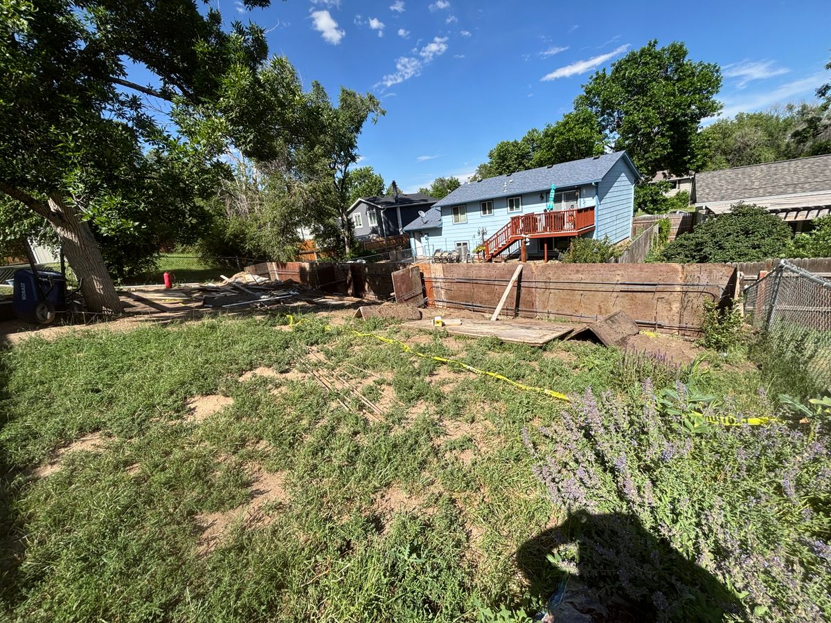 Foundation for Highland Concrete & Landscaping in Colorado Springs, CO