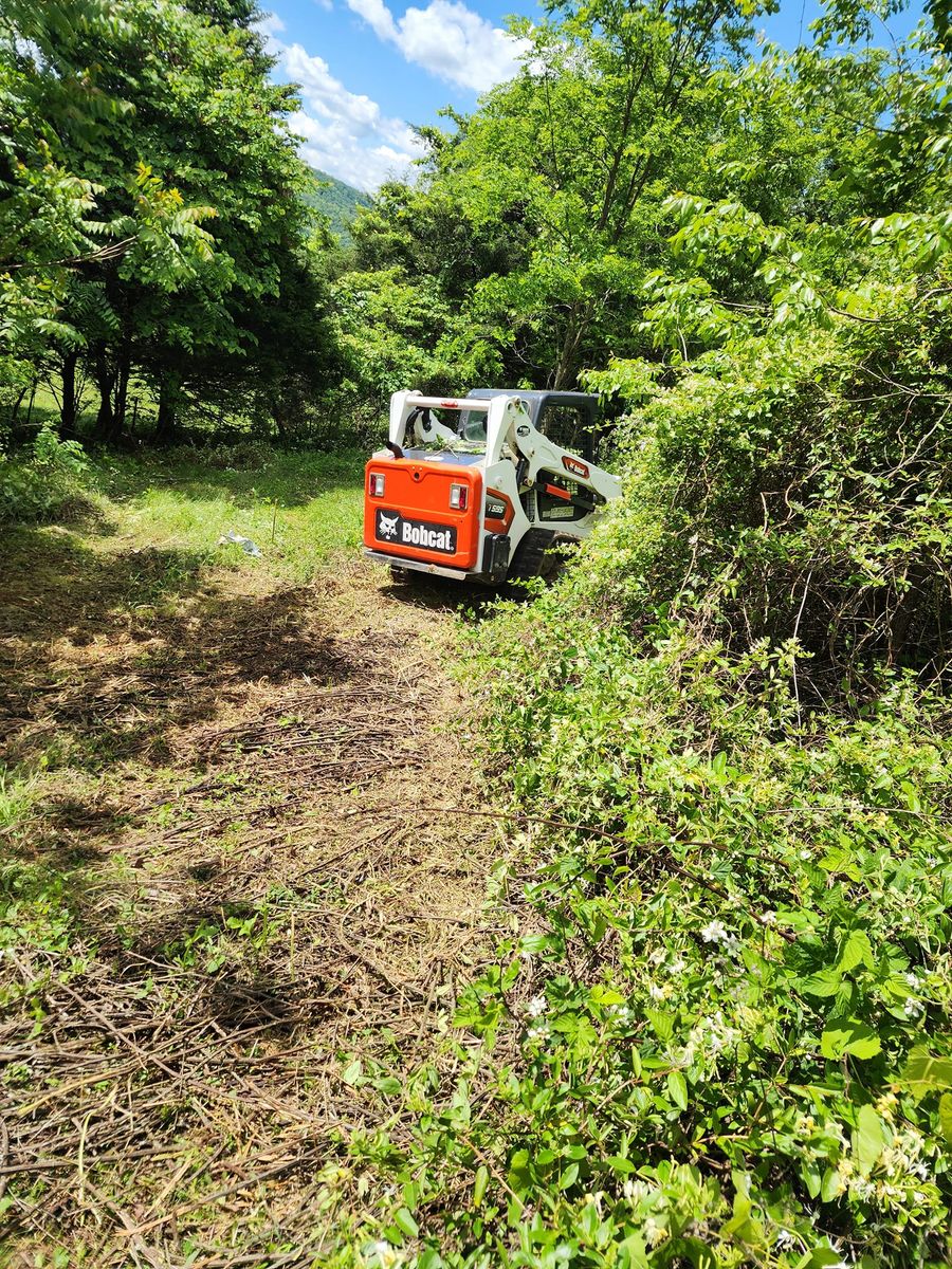 Bush Hogging for Williams Lawn & Land in Sharps Chapel, TN