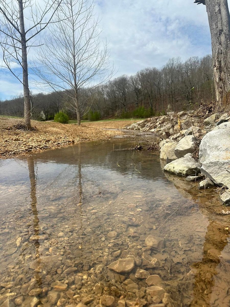 Site Preparation for Oaks Excavating in Lyles, TN