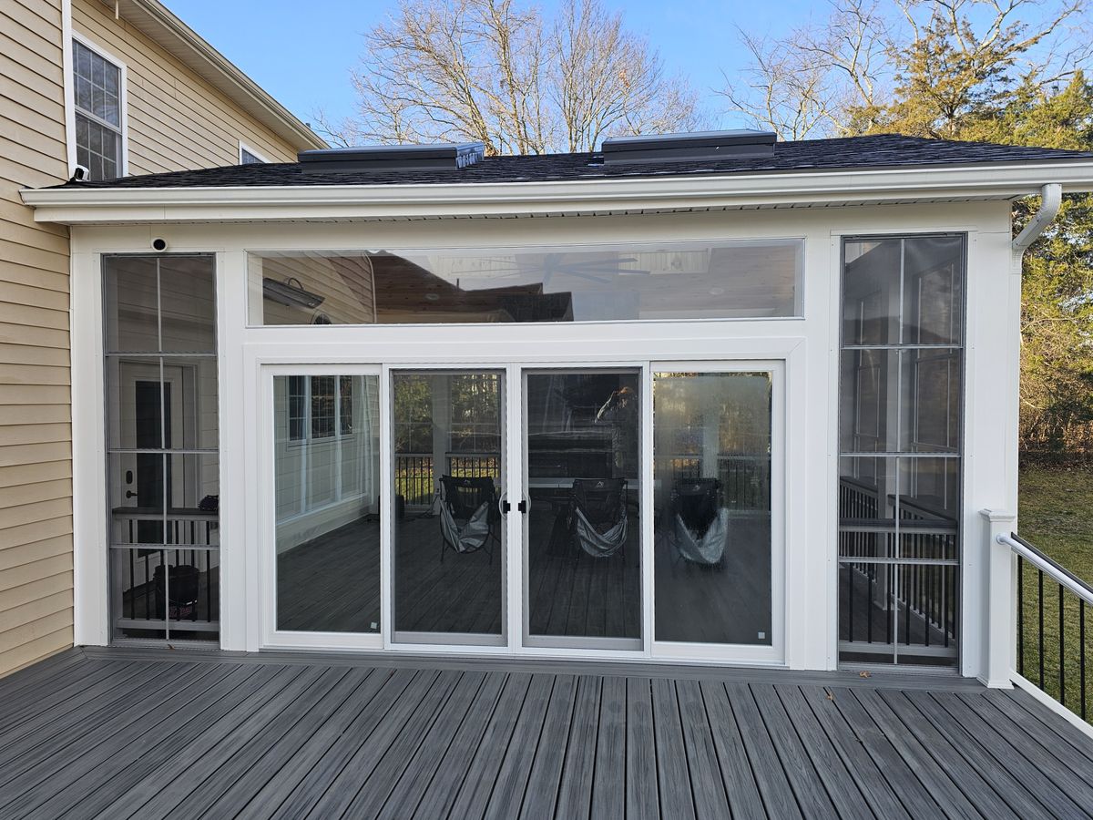 Pavilions for M&M Professional Landscaping in Sterling, VA