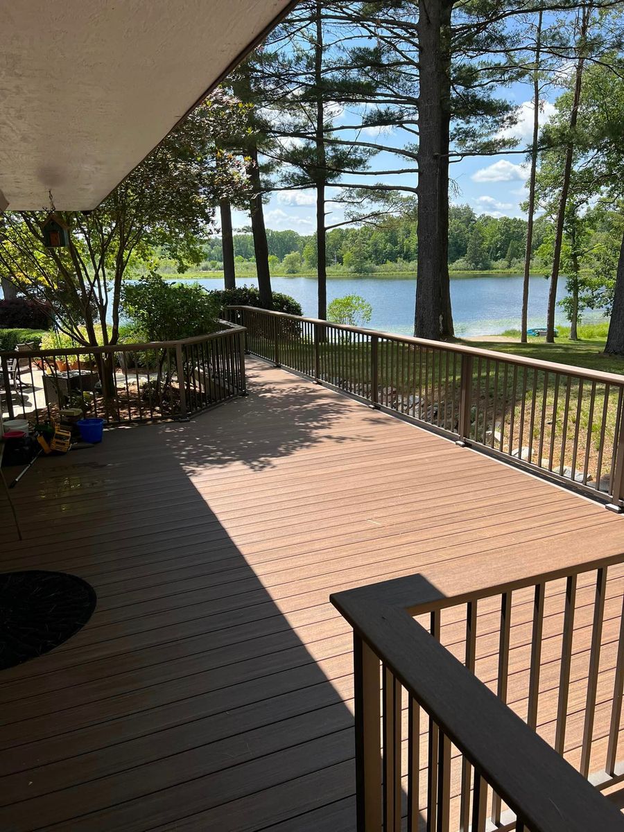 Deck & Patio Installation for All American Building Services LLC in Macomb, MI