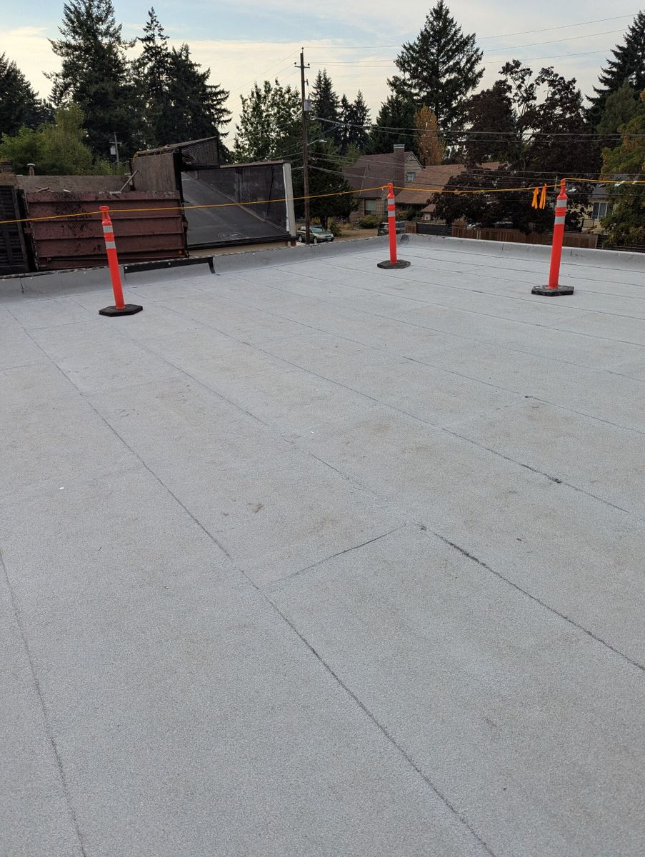 Single - Ply Roofs for Anderson Roofing in Portland, OR