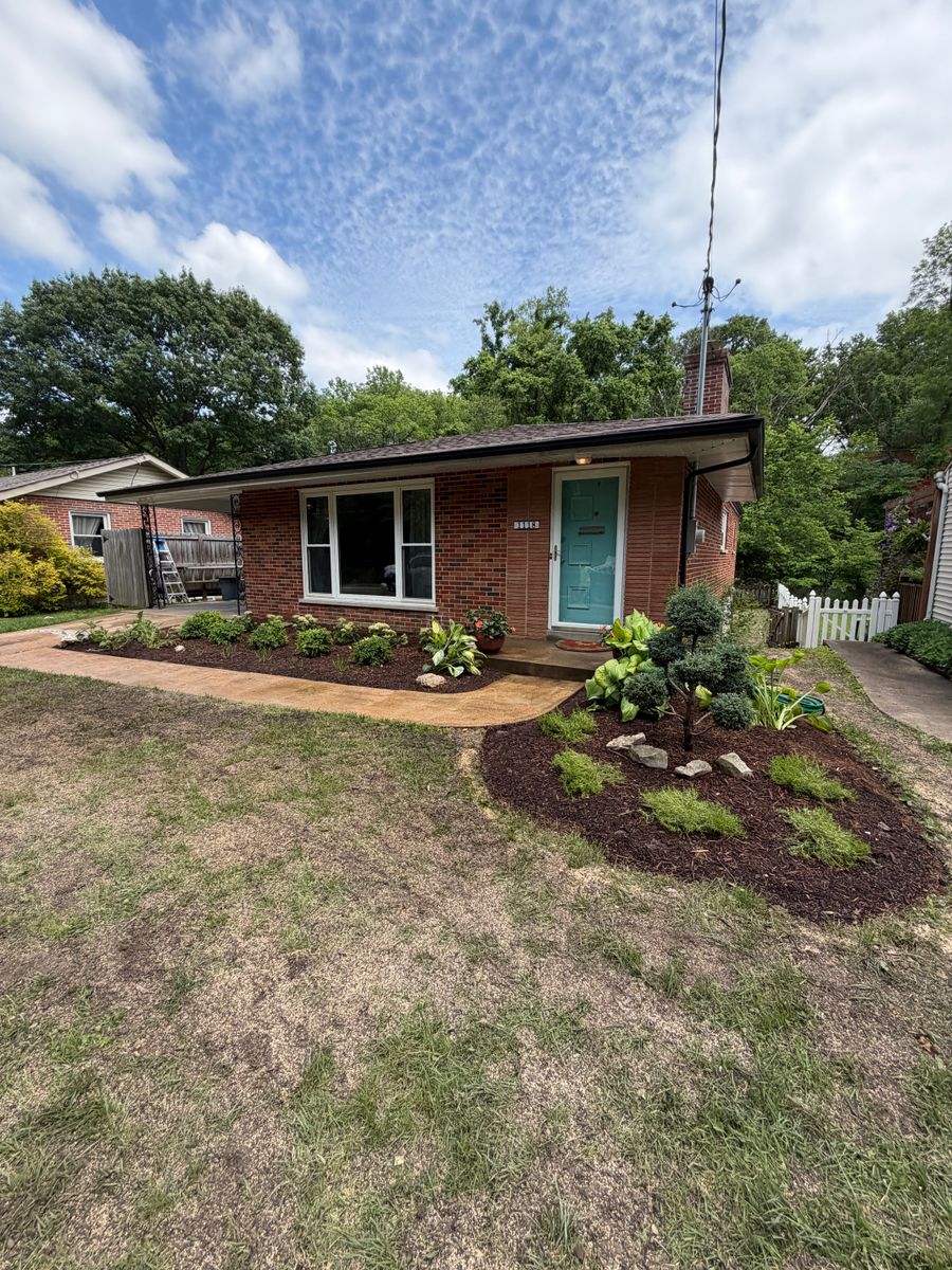 Landscape Design for J & B Landscaping in St. Louis, MO