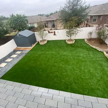 Turf Installation for Creative Edge Co. in San Antonio, TX