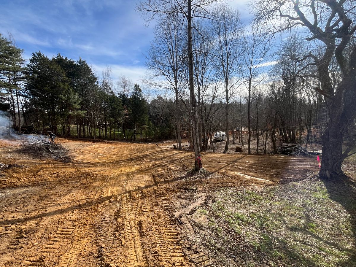 Land Clearing for Blair Excavation in Cookeville, TN