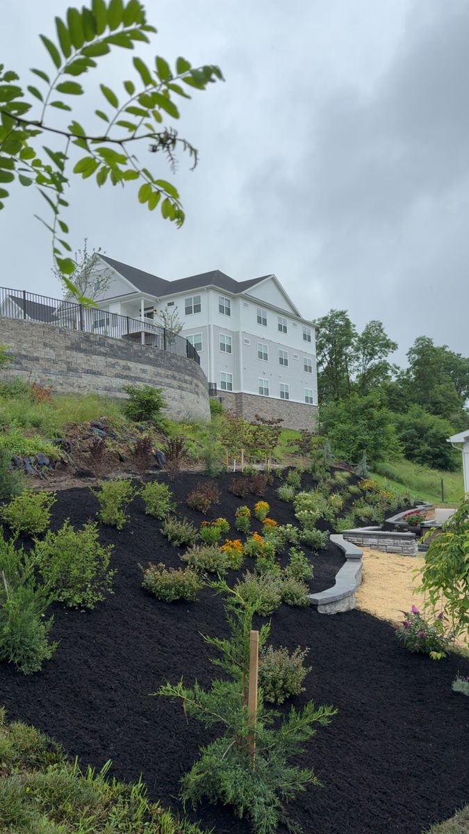 Mulching for J & T Landscaping Services in Mechanicsburg, PA