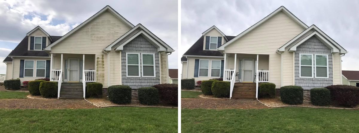 Home Softwash for C & S Power Washing LLC in Statesville, NC