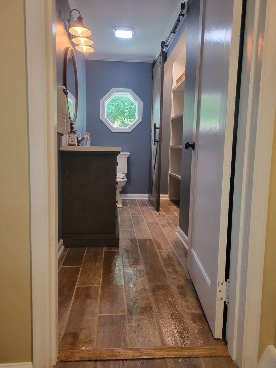 Bathroom Renovation for Ace of Trades Contracting in Sewickley, PA