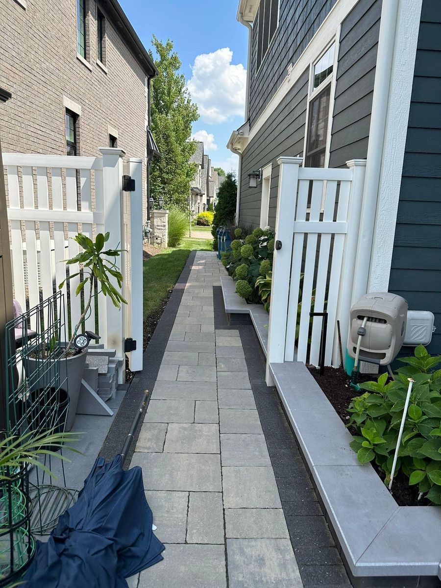 Landscape Installation for Alvarez Pavingstone INC. in Lyons, IL