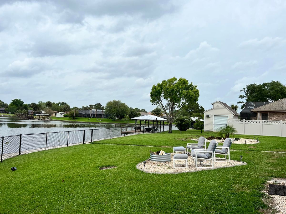 Aluminum Fencing for Browne’s Yard Creations in Fruitland Park, FL