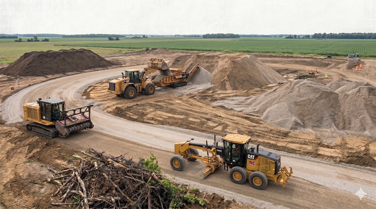Commercial Excavation for NC Dirt Works in Traverse City, MI