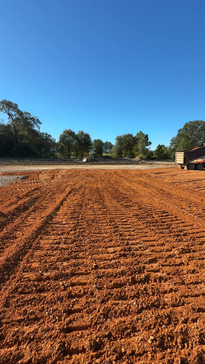 Site Preparation for Double J Excavation in Nashville, AR