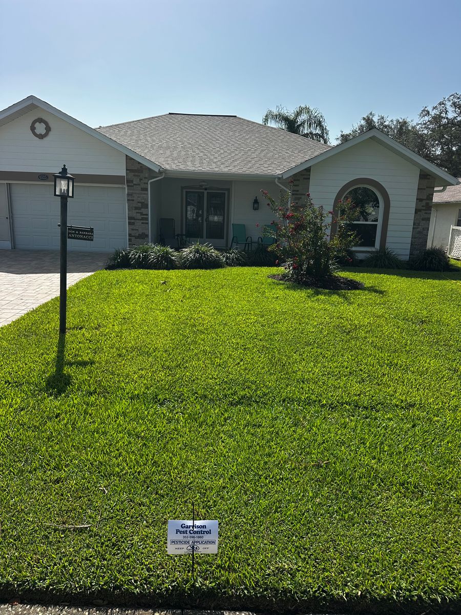 Lawn Spraying for Garrison Pest Control Inc in Hernando County, FL