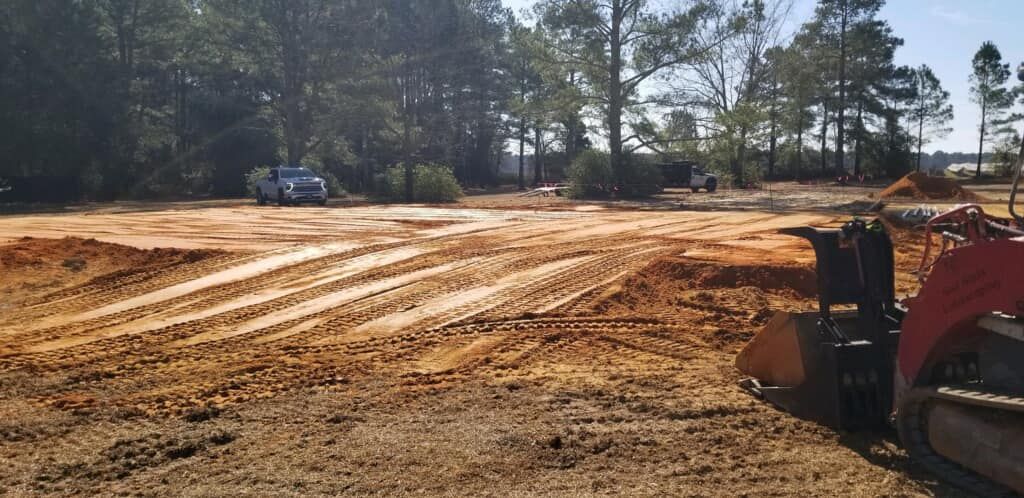 Site Preparation for SodGods Lawncare and Landscaping in Fayetteville , NC