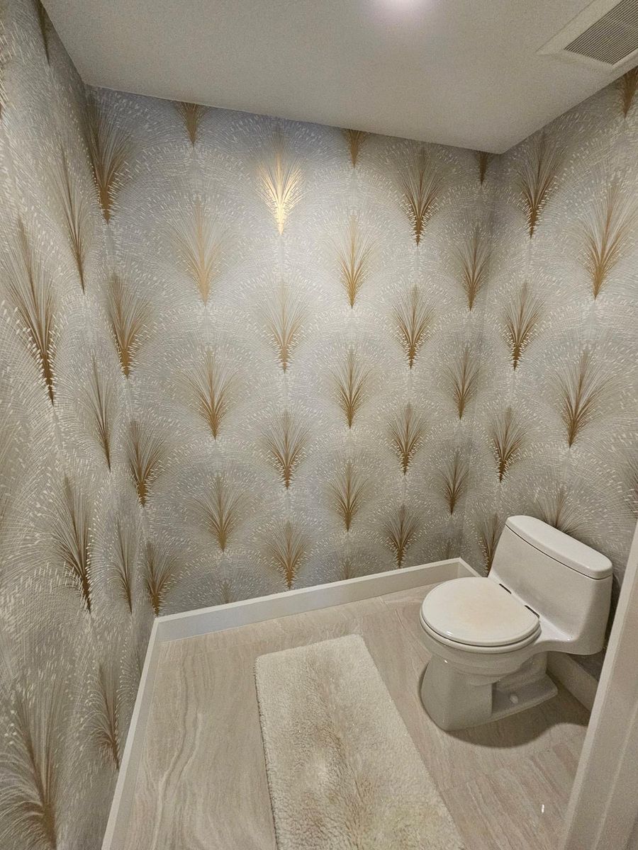 Wall Coverings for Unlimited Painting & Faux Finishing in North Palm Beach, FL