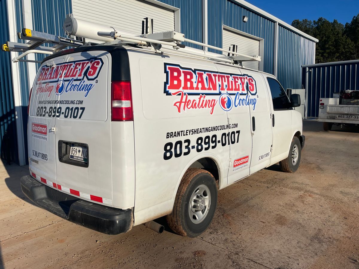 HVAC Repair Services for Brantley’s Heating and Cooling in Columbia, South Carolina