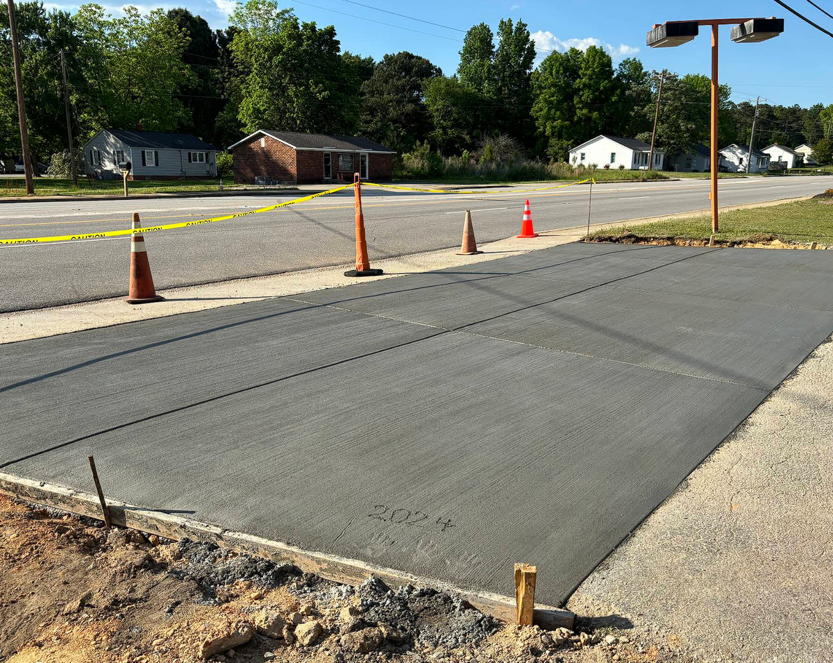 Concrete for Kerley's Concrete in Lancaster, SC