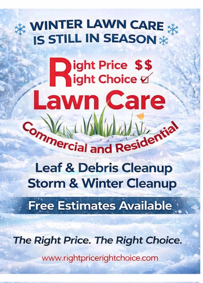 Fall Clean Up for The Right Price Right Choice Lawn Care Services in Murfreesboro, TN