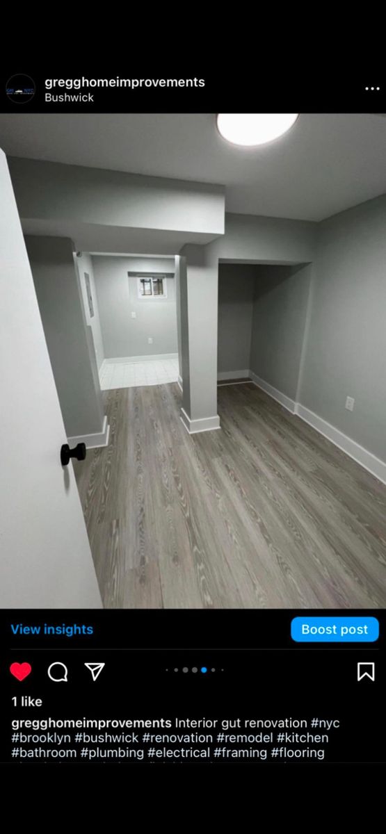 Waterproofing for Gregg Home Improvements NYC in Brooklyn, NY