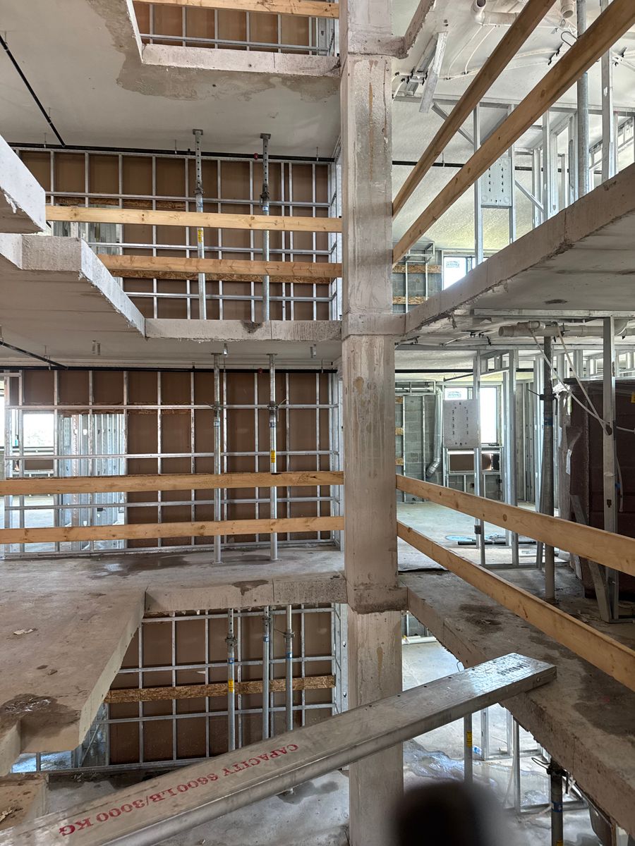 Site Preparation and Cleanup for Elevated Concrete and Home Improvements in Belleville, MI