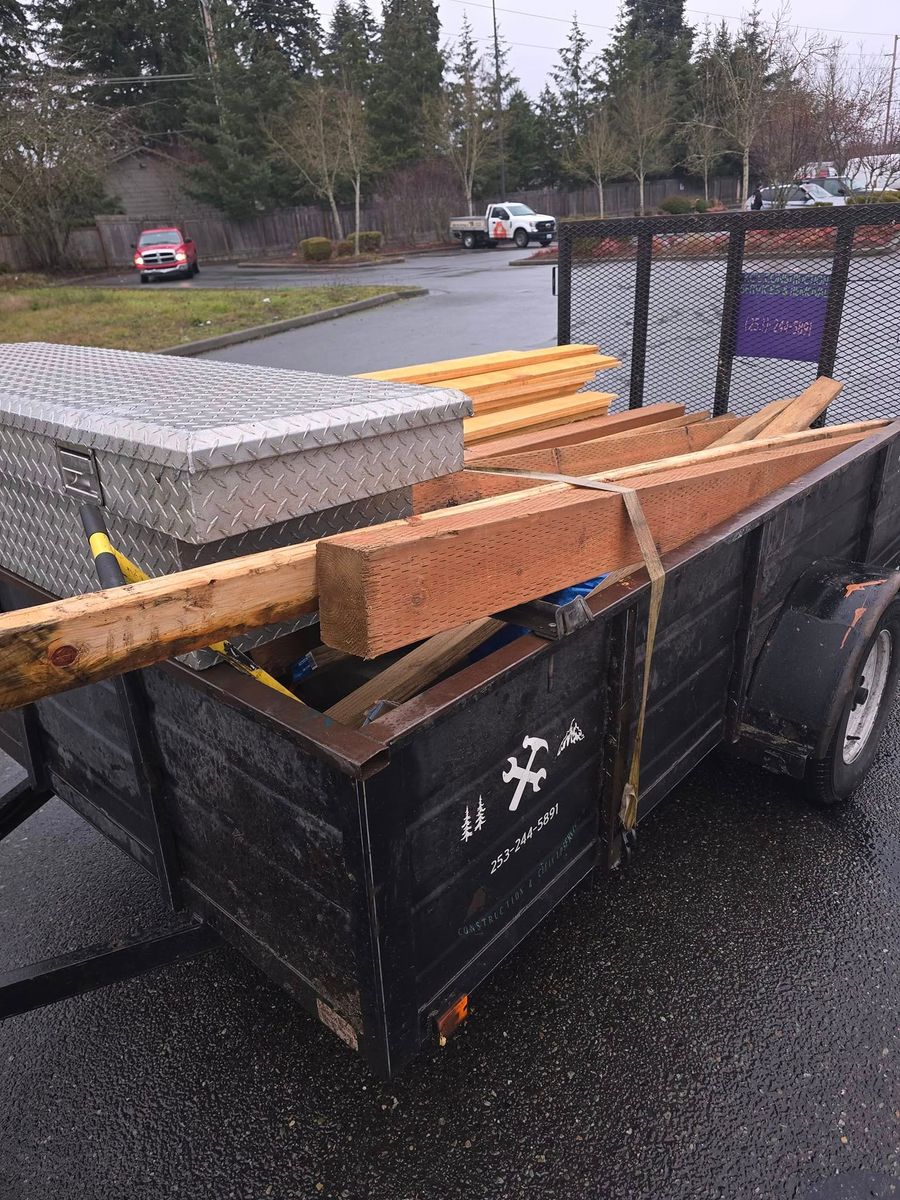 Fencing for Kc's Crew of the PNW in Roy, WA