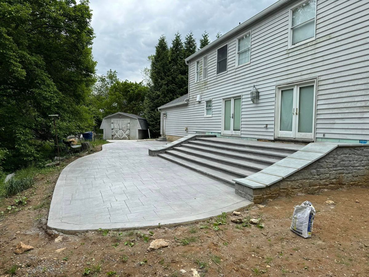 Stair Design & Installation for Moat Concrete Construction in Westminster,  MD