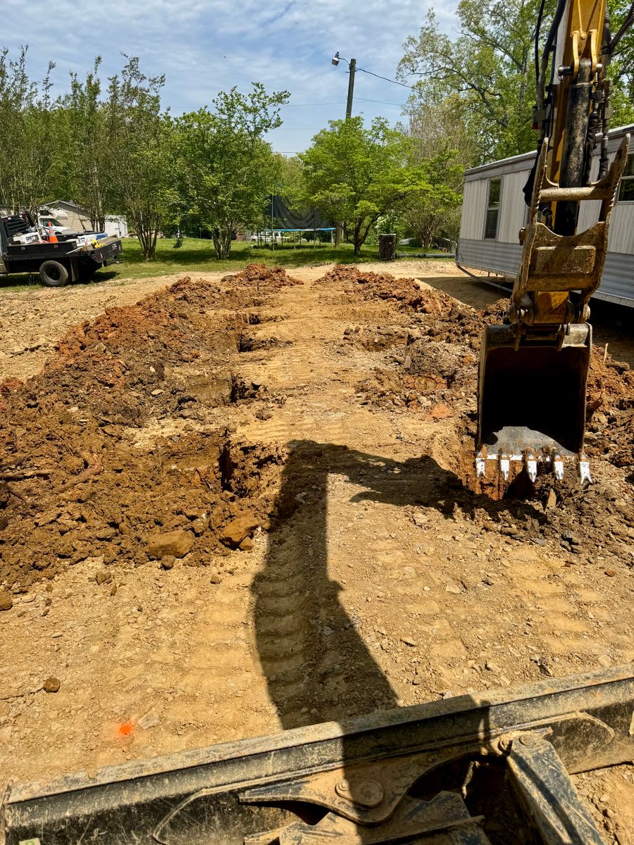 Site Preparation for Grayson Groundworks in Sevierville, TN