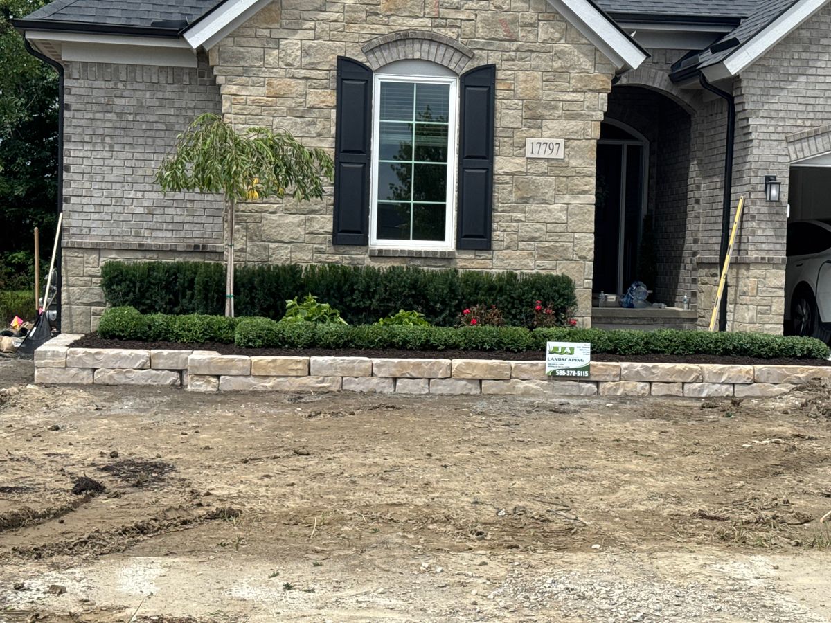 Grading for JA Landscaping in Washington, MI