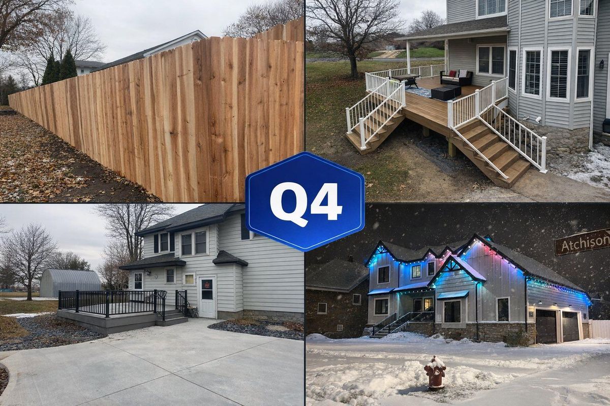 Fence Installation & Repairs for Risner Construction in De Motte, IN