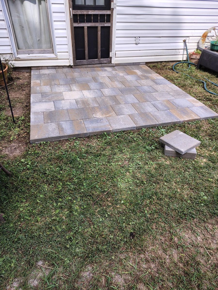 Deck & Patio Installation for Michael Helm Services @solutions in Rydal, GA