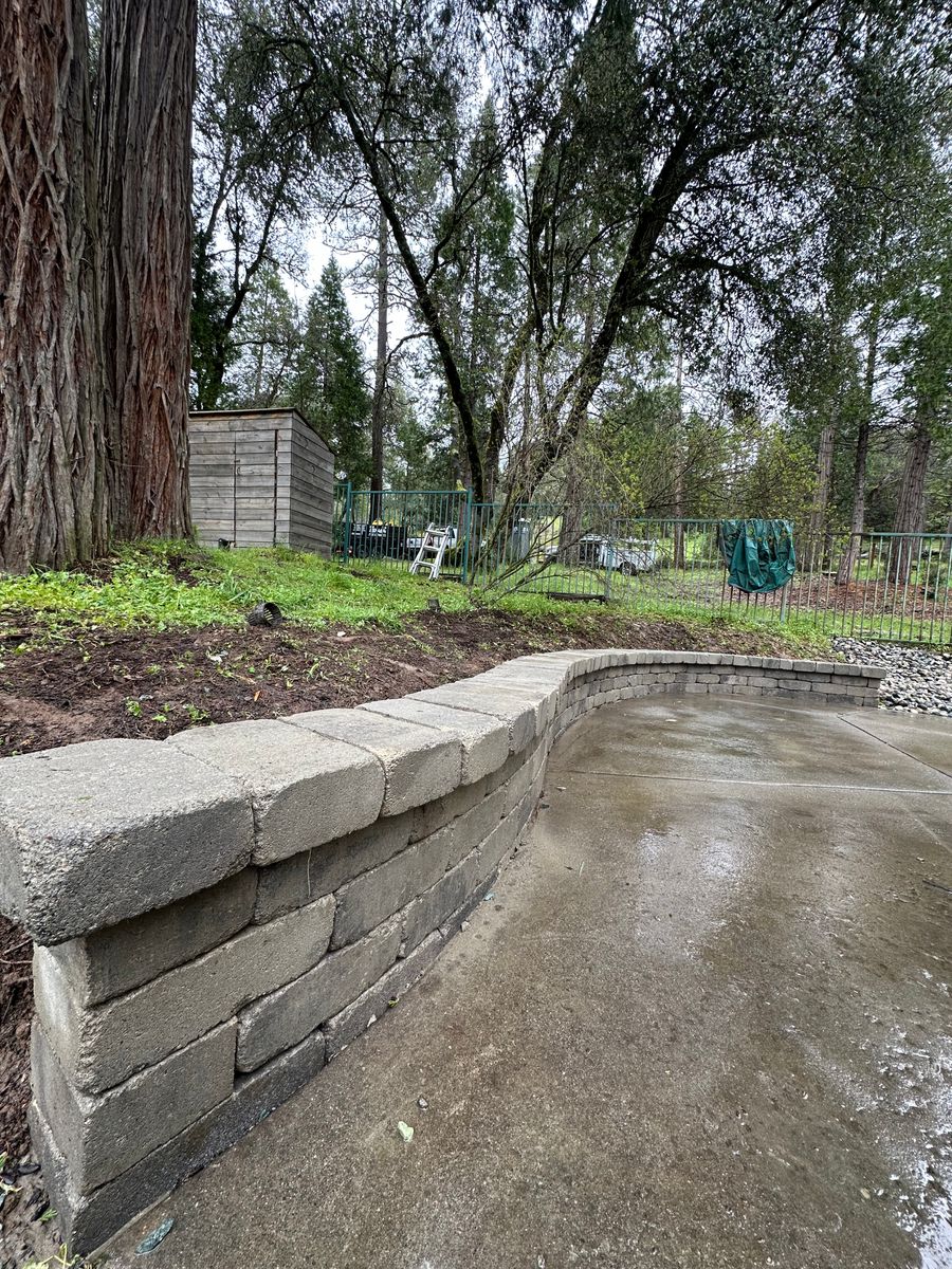 Retaining Wall Construction for Diamond Landscape & Hardscape in Diamond Springs, CA