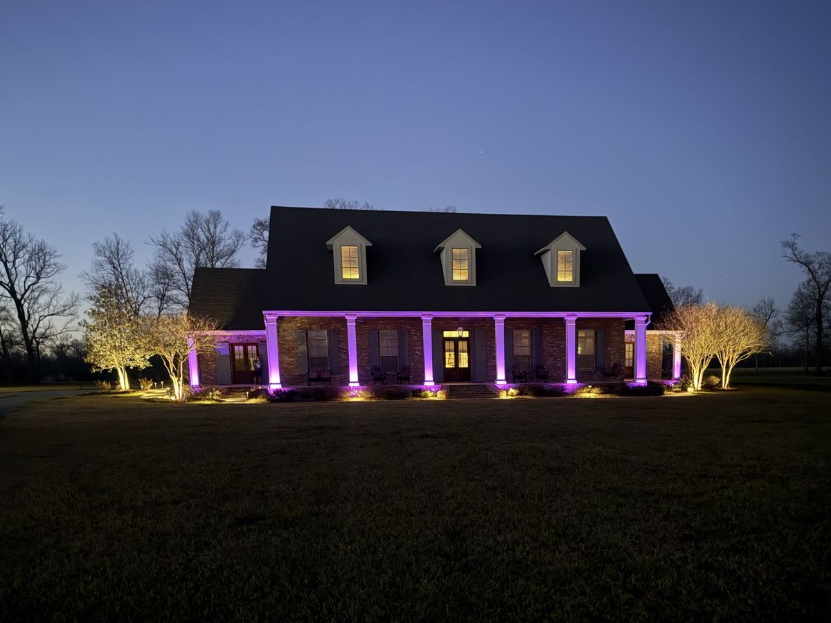 Landscape Lighting for Green Pastures Lawn Care in Bastrop, TX