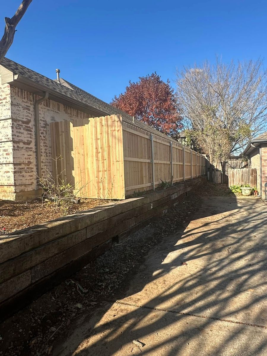 Fencing for FS Construction and Remodeling, LLC. in Denton, TX